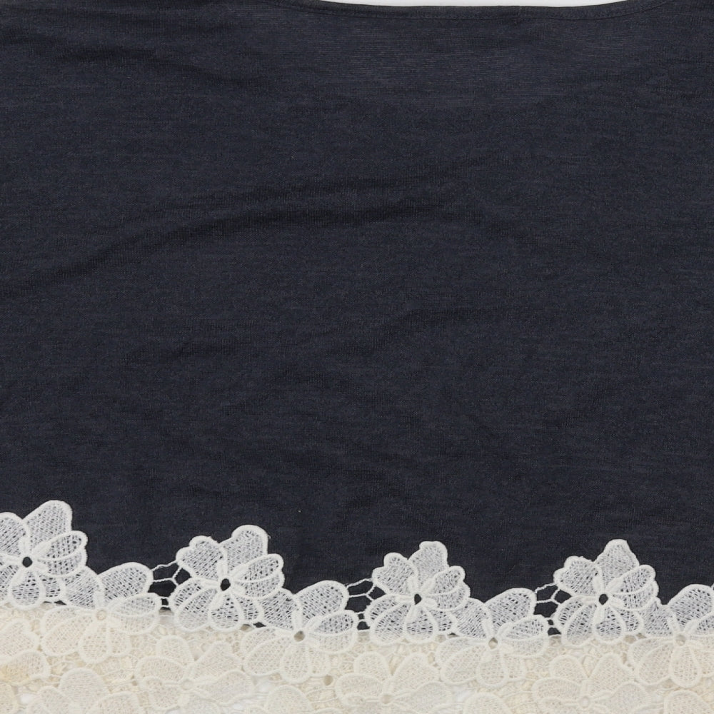 Atmosphere Womens Blue   Basic T-Shirt Size 16