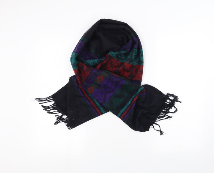Preworn Womens Black    Scarf