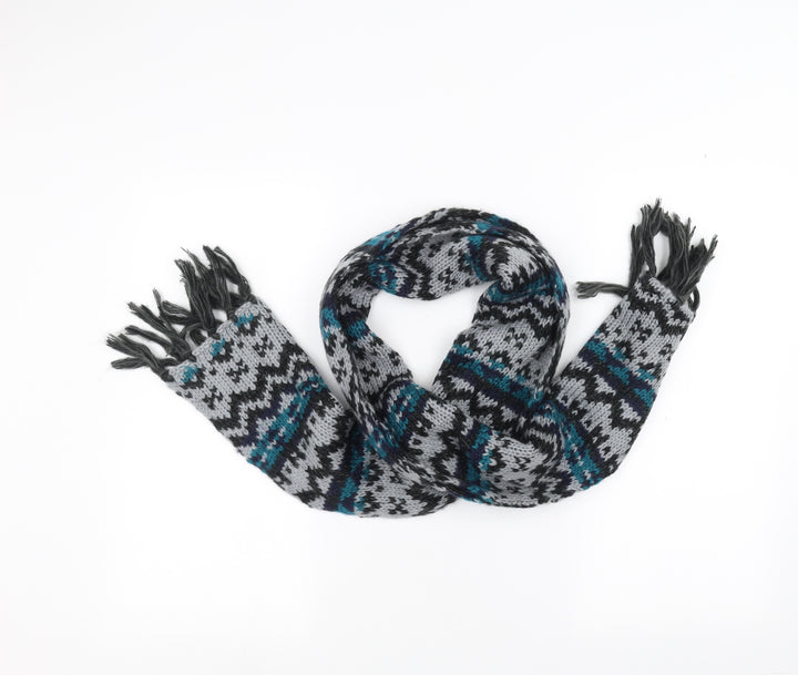 Preworn Womens Black    Scarf