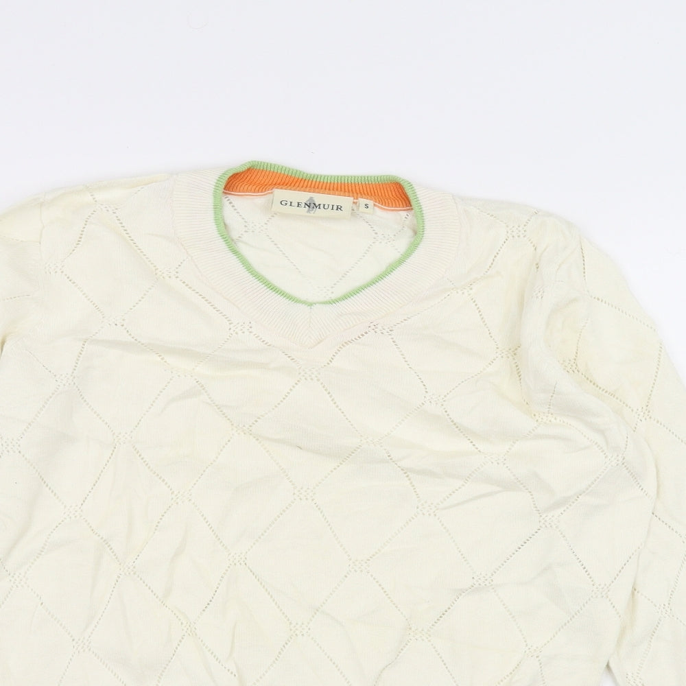 Glenmuir Womens White   Pullover Jumper Size S