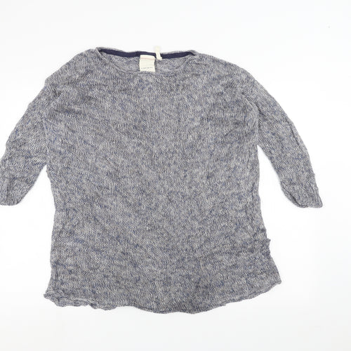 White Stuff Womens Grey   Pullover Jumper Size 16