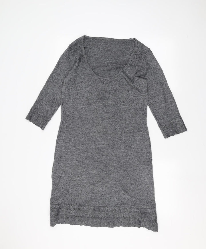 Per Una Womens Grey   Pullover Jumper Size 12
