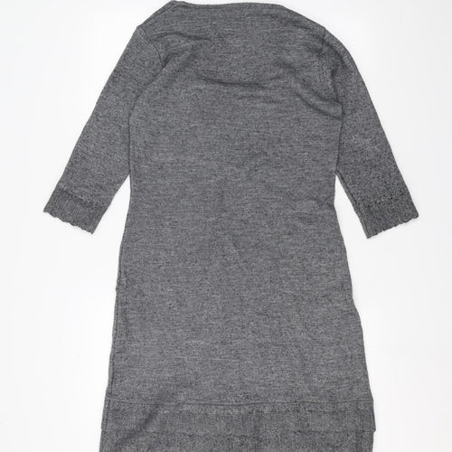 Per Una Womens Grey   Pullover Jumper Size 12