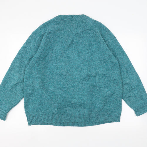 Damart Womens Blue   Pullover Jumper Size M