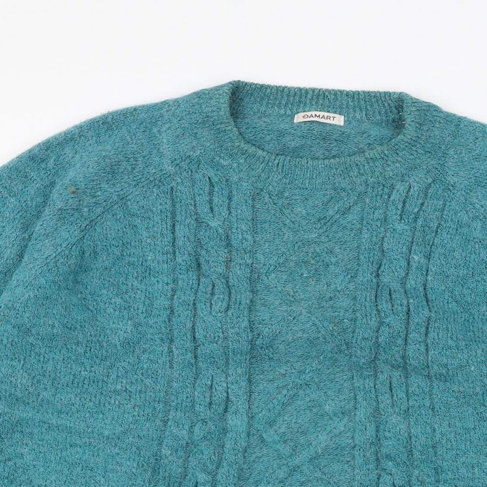 Damart Womens Blue   Pullover Jumper Size M
