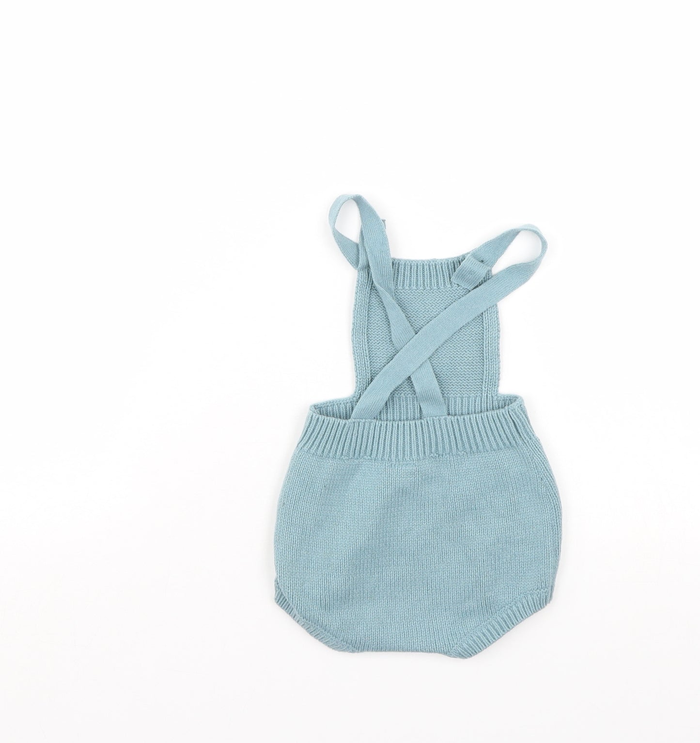 Matalan Boys Blue   Dungaree One-Piece Size 6-9 Months