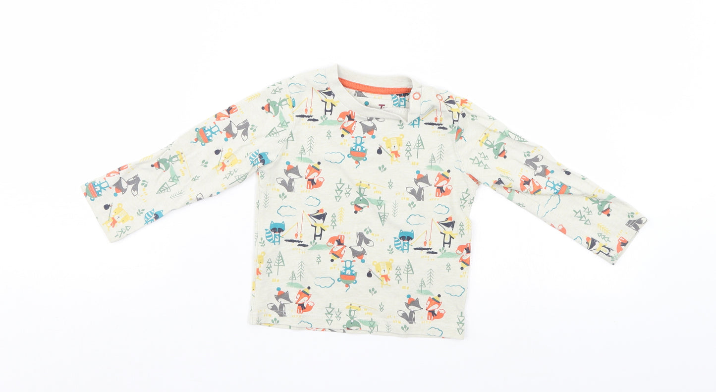 TU Boys Multicoloured   Pullover Jumper Size 9-12 Months