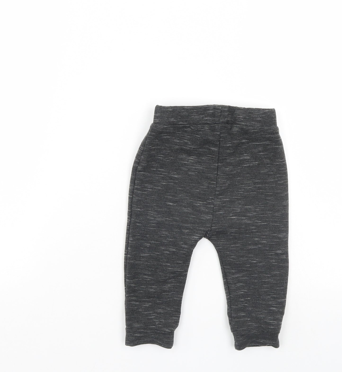 Disney Boys Black   Sweatpants Trousers Size 6-9 Months