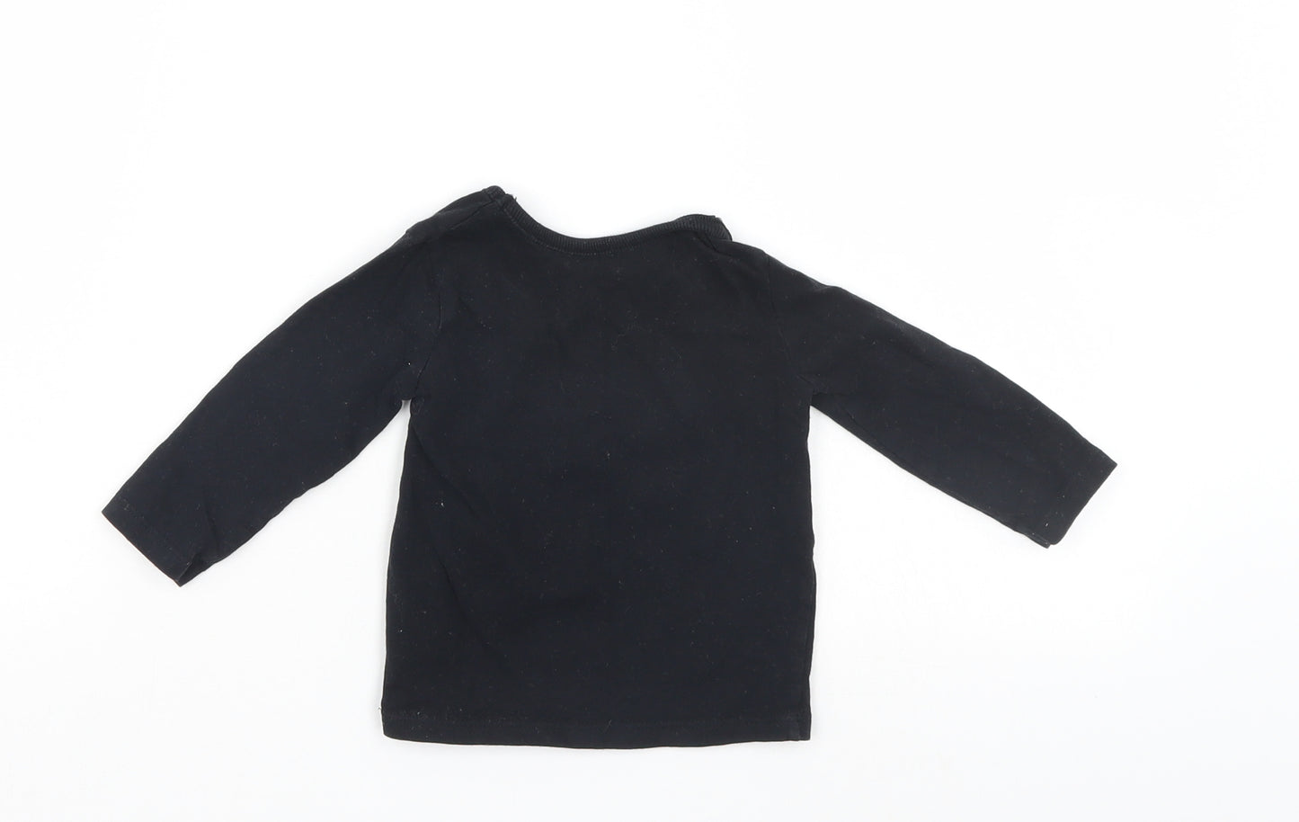 George Baby Black   Pullover Jumper Size 6-9 Months