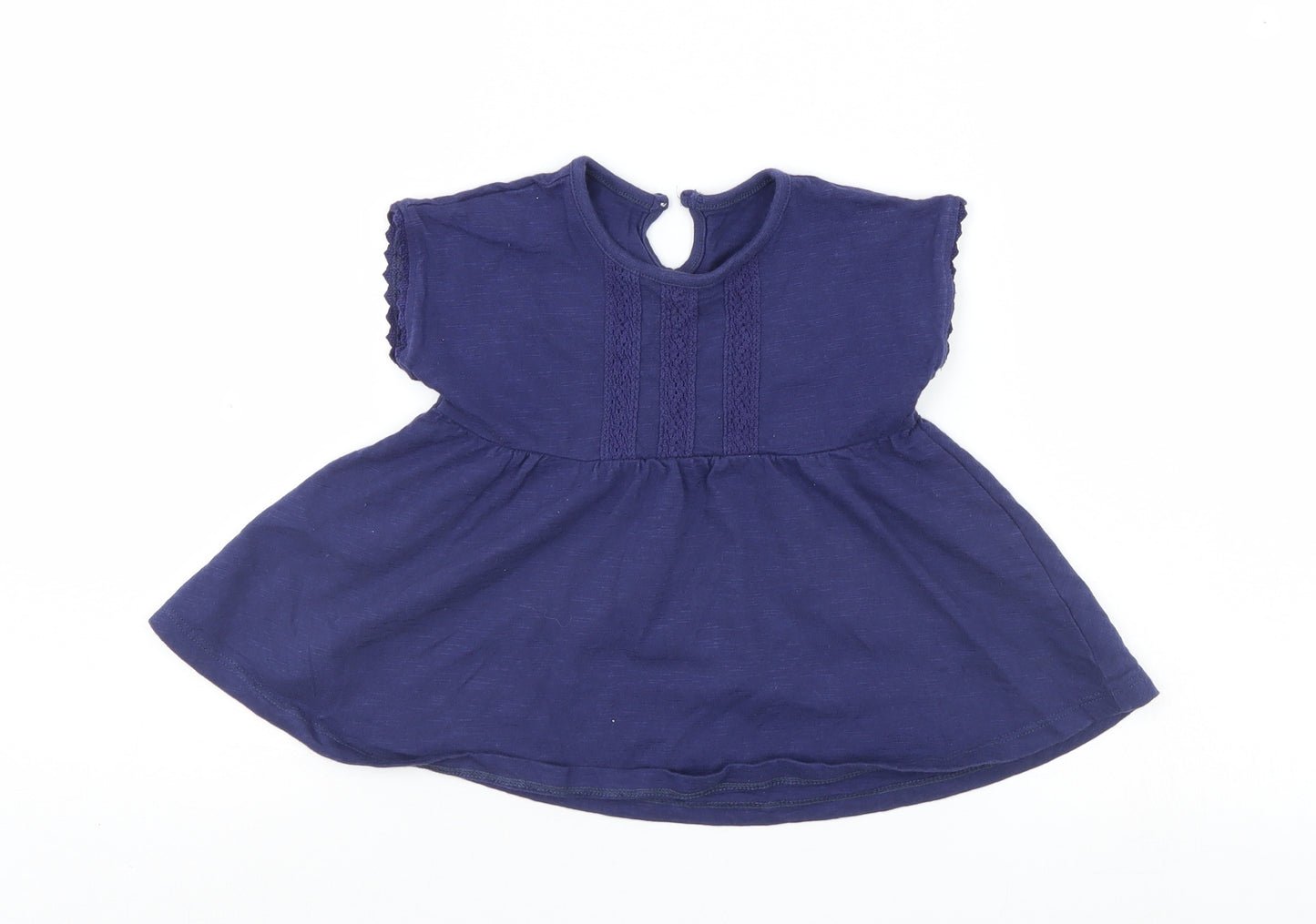 George Girls Blue   A-Line  Size 9-12 Months