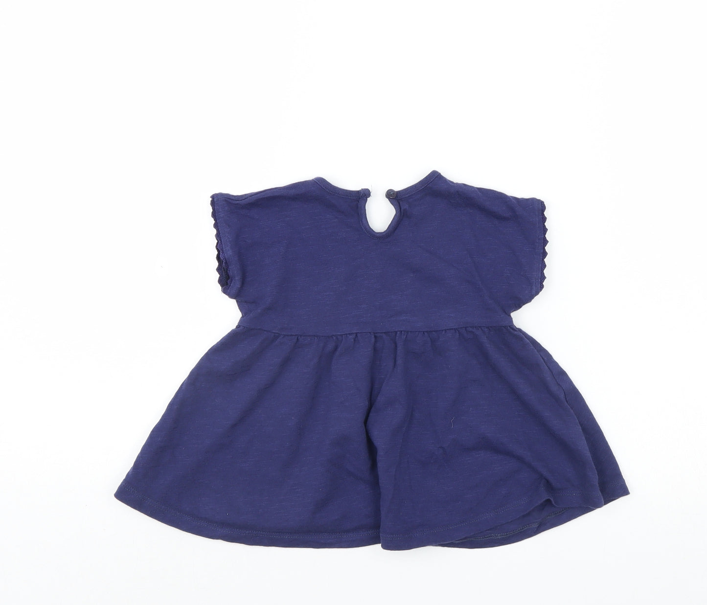 George Girls Blue   A-Line  Size 9-12 Months