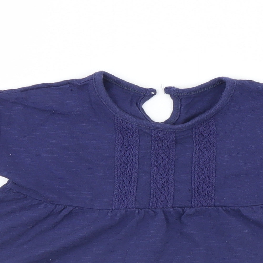 George Girls Blue   A-Line  Size 9-12 Months