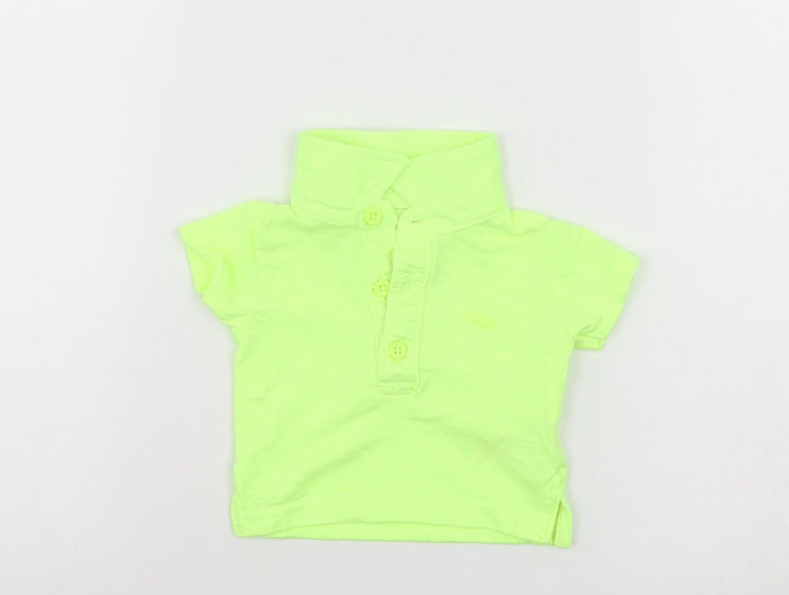 Mini Rebel Boys Green Basic Polo Size 0-3 Months