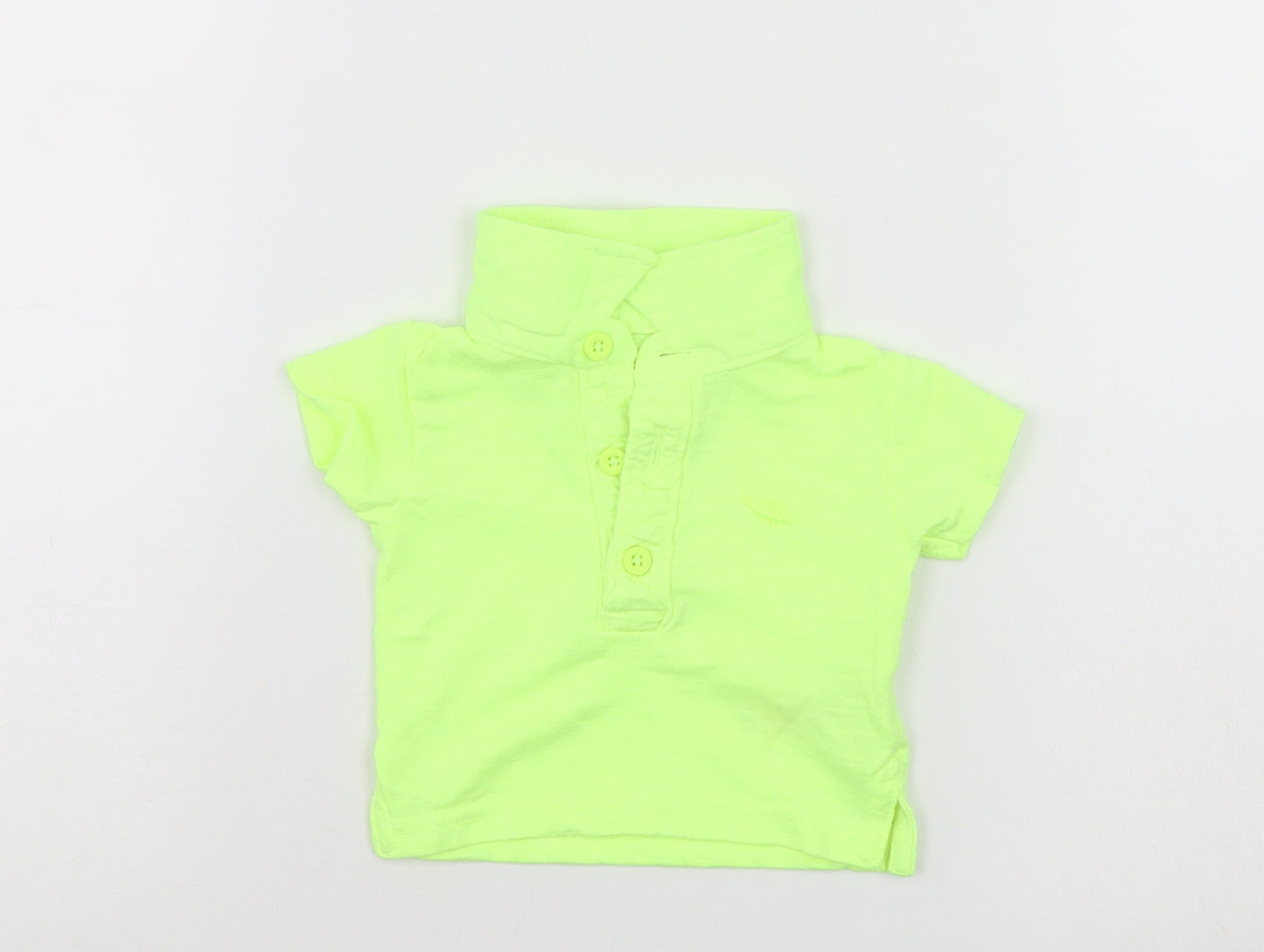 Mini Rebel Boys Green   Basic Polo Size 0-3 Months