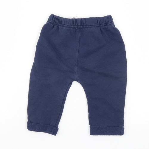 Nutmeg Boys Blue   Sweatpants Trousers Size 6-9 Months