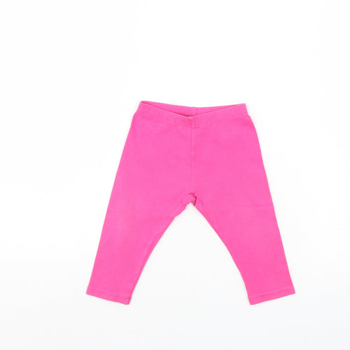 Mini Club Girls Pink   Sweatpants Leggings Size 9-12 Months