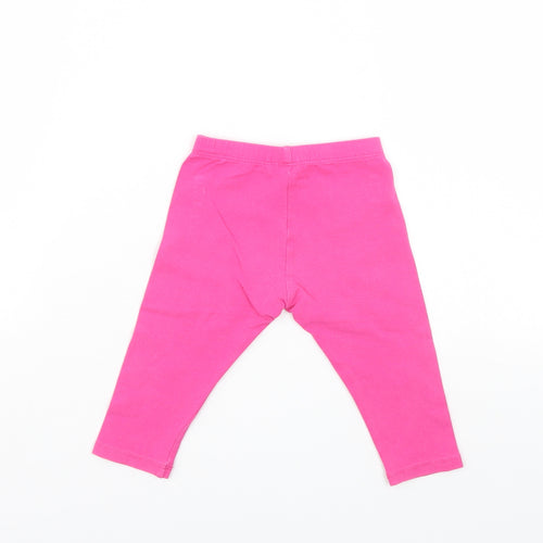 Mini Club Girls Pink   Sweatpants Leggings Size 9-12 Months