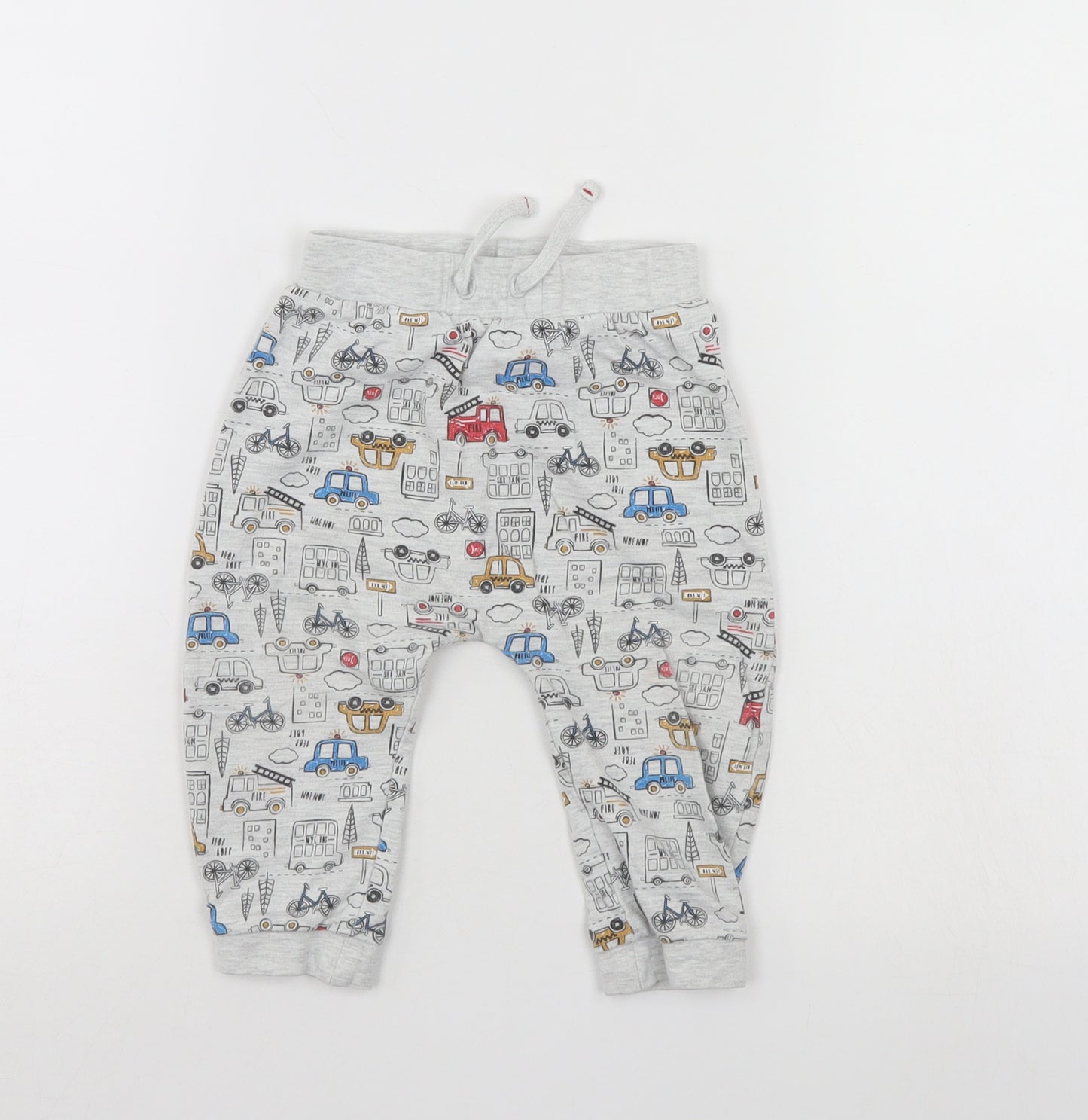TU Boys Grey   Sweatpants Trousers Size 12-18 Months