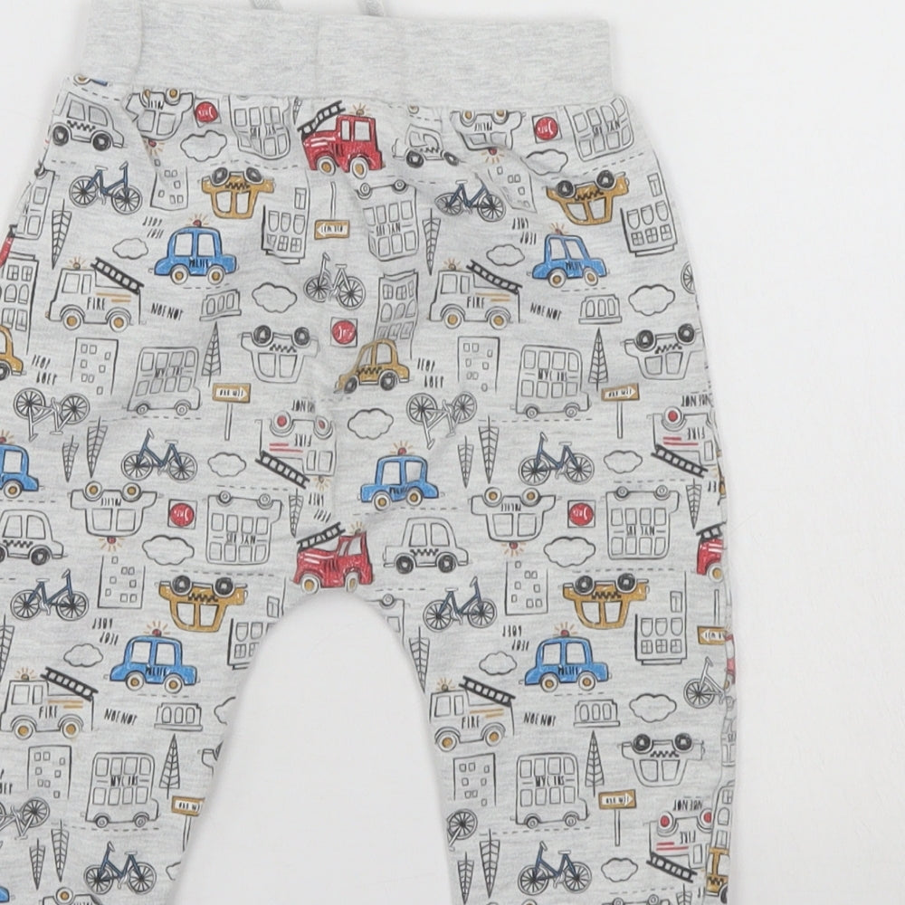 TU Boys Grey   Sweatpants Trousers Size 12-18 Months