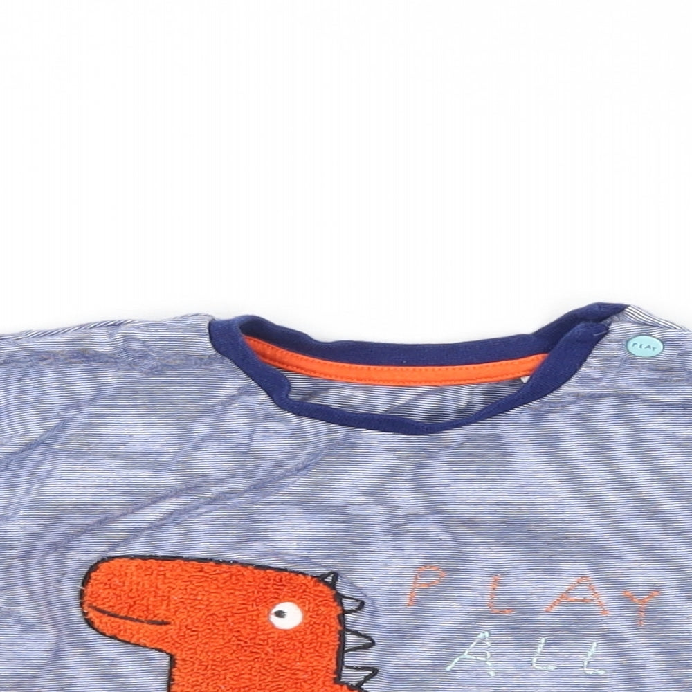 Mini Club Boys Blue   Pullover Jumper Size 6-9 Months