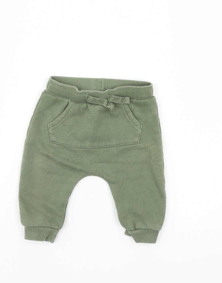 Fred & flo Baby Green   Sweatpants Trousers Size 3-6 Months