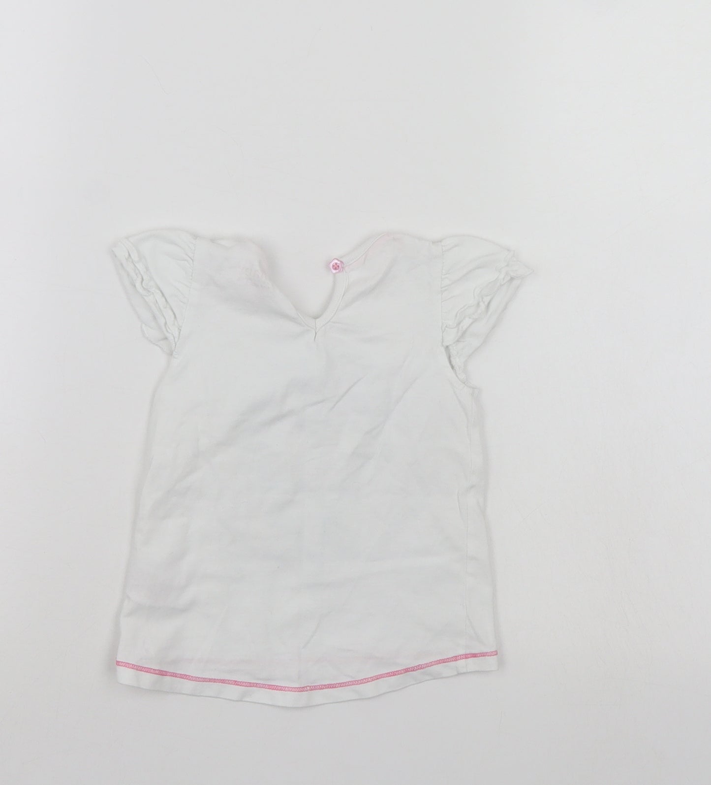 Lulaby Girls White   Basic Casual Size 9-12 Months