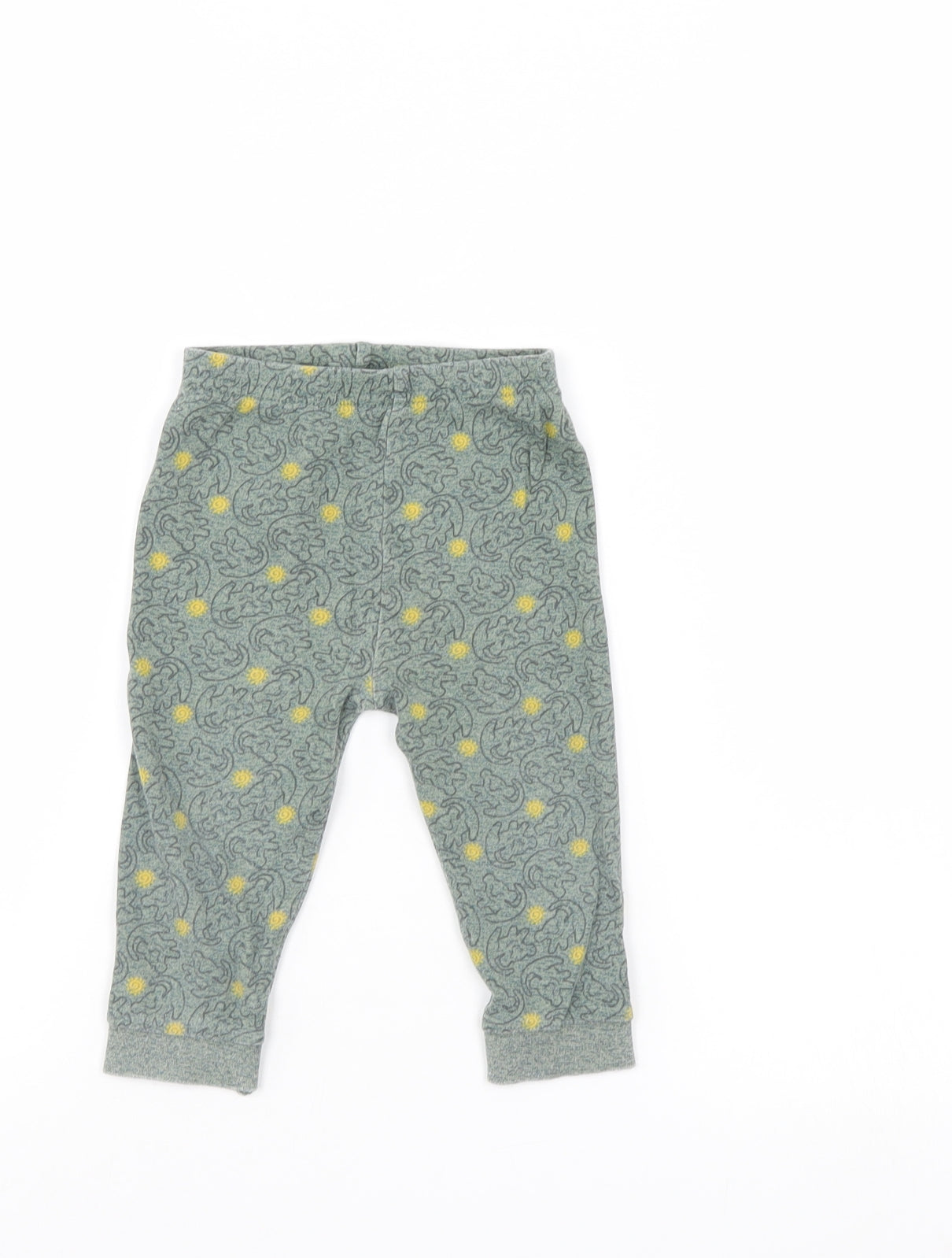 Disney Girls Green    Leggings Size 9-12 Months