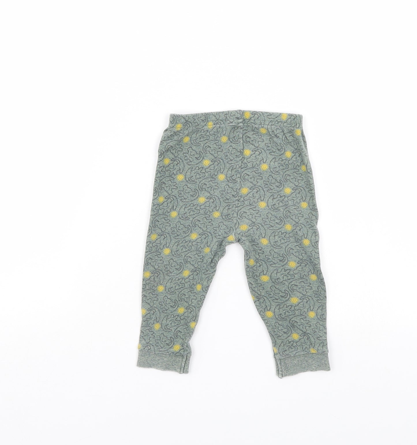 Disney Girls Green    Leggings Size 9-12 Months