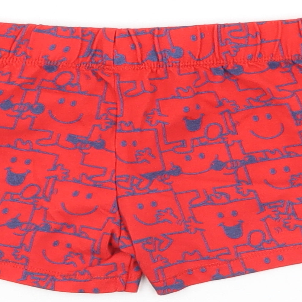 Mr Men  Red   Cropped Trousers Size 6-9 Months