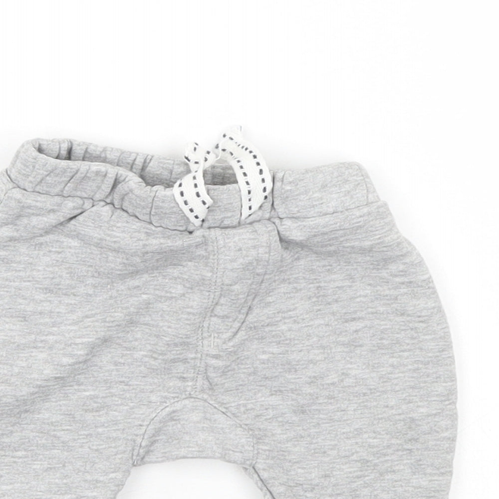 Nutmeg Boys Grey   Sweatpants Trousers Size Newborn