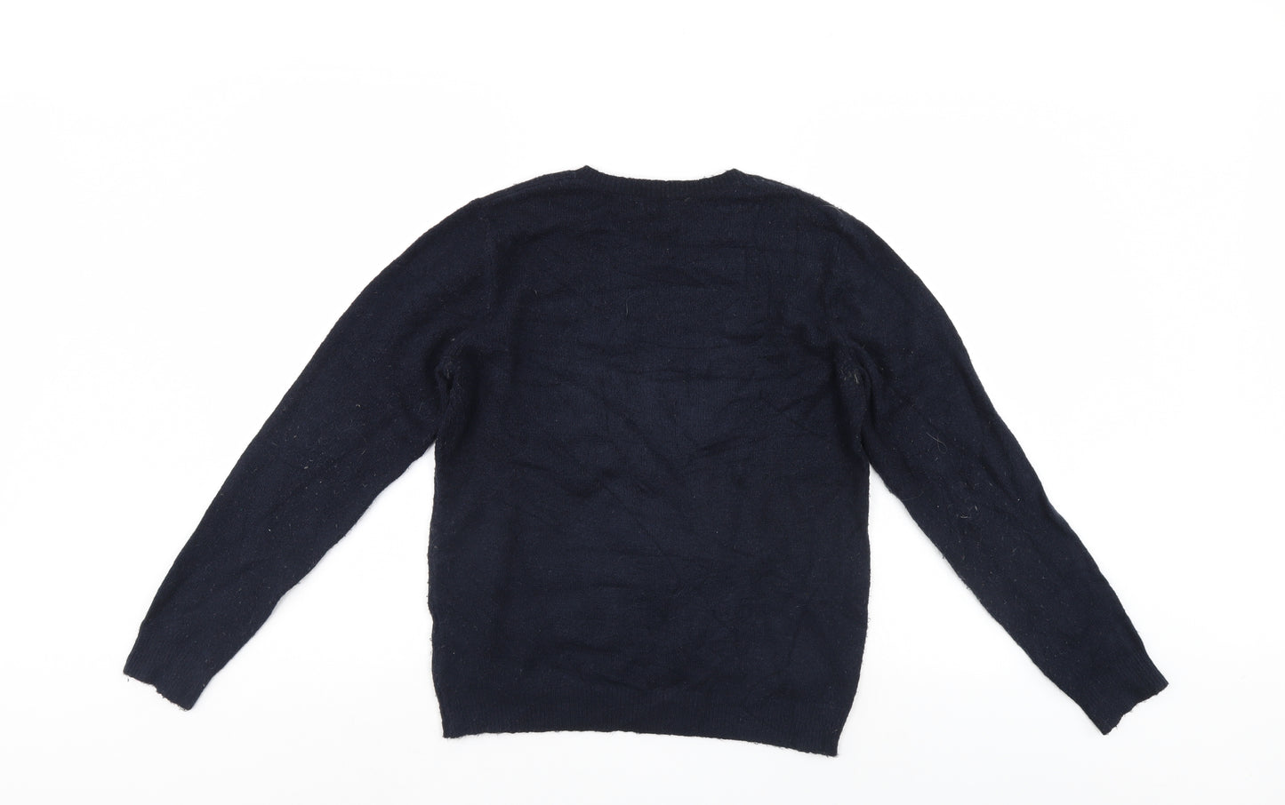 Dorothy Perkins Womens Blue   Pullover Jumper Size 8  - CHRISTMAS