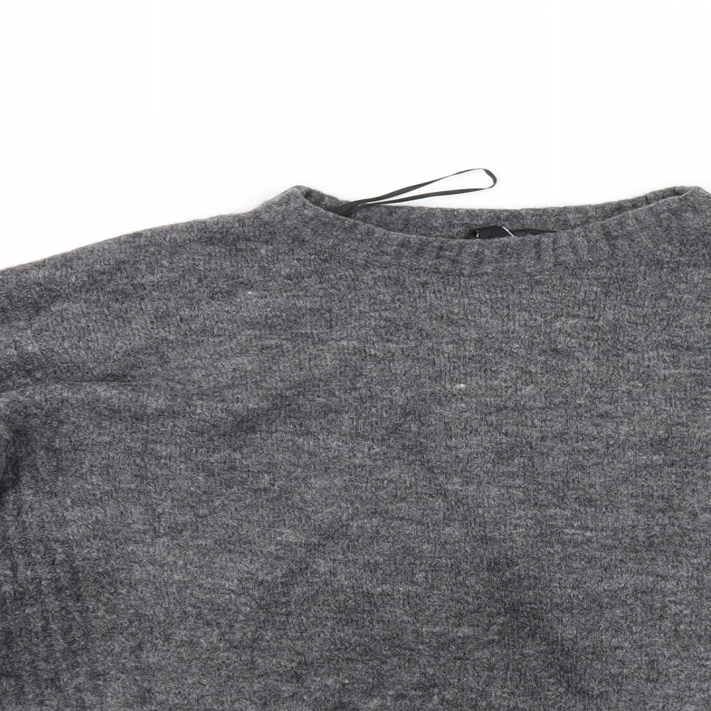 Divided Womens Grey   Pullover Jumper Size S