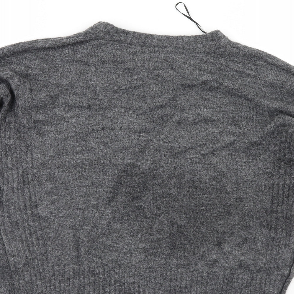 Divided Womens Grey   Pullover Jumper Size S