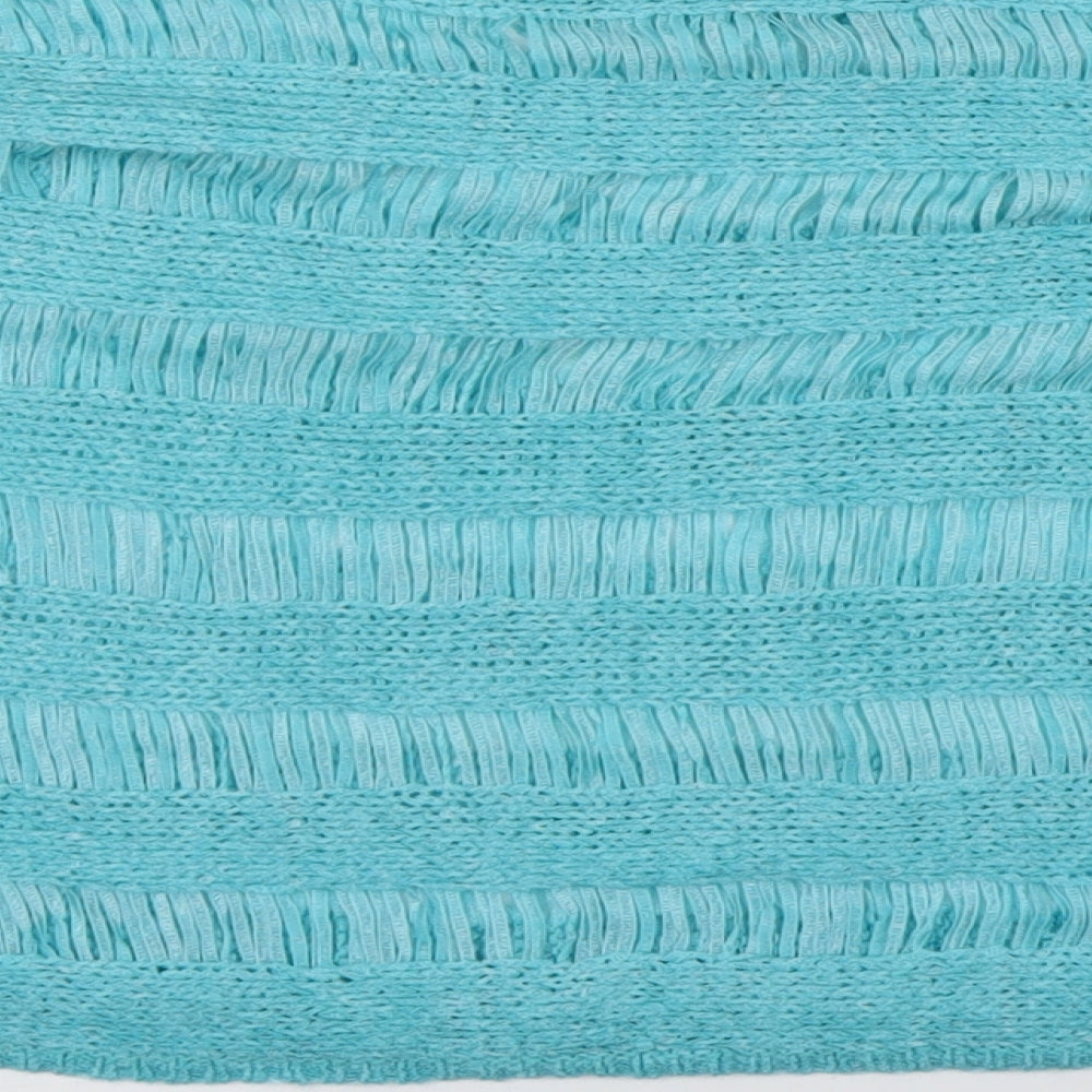 Laura Scott Womens Blue Striped  Pullover Jumper Size 36