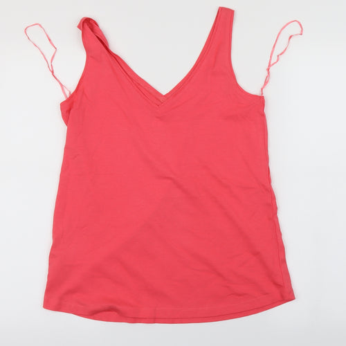 F&F Womens Pink   Basic T-Shirt Size 8