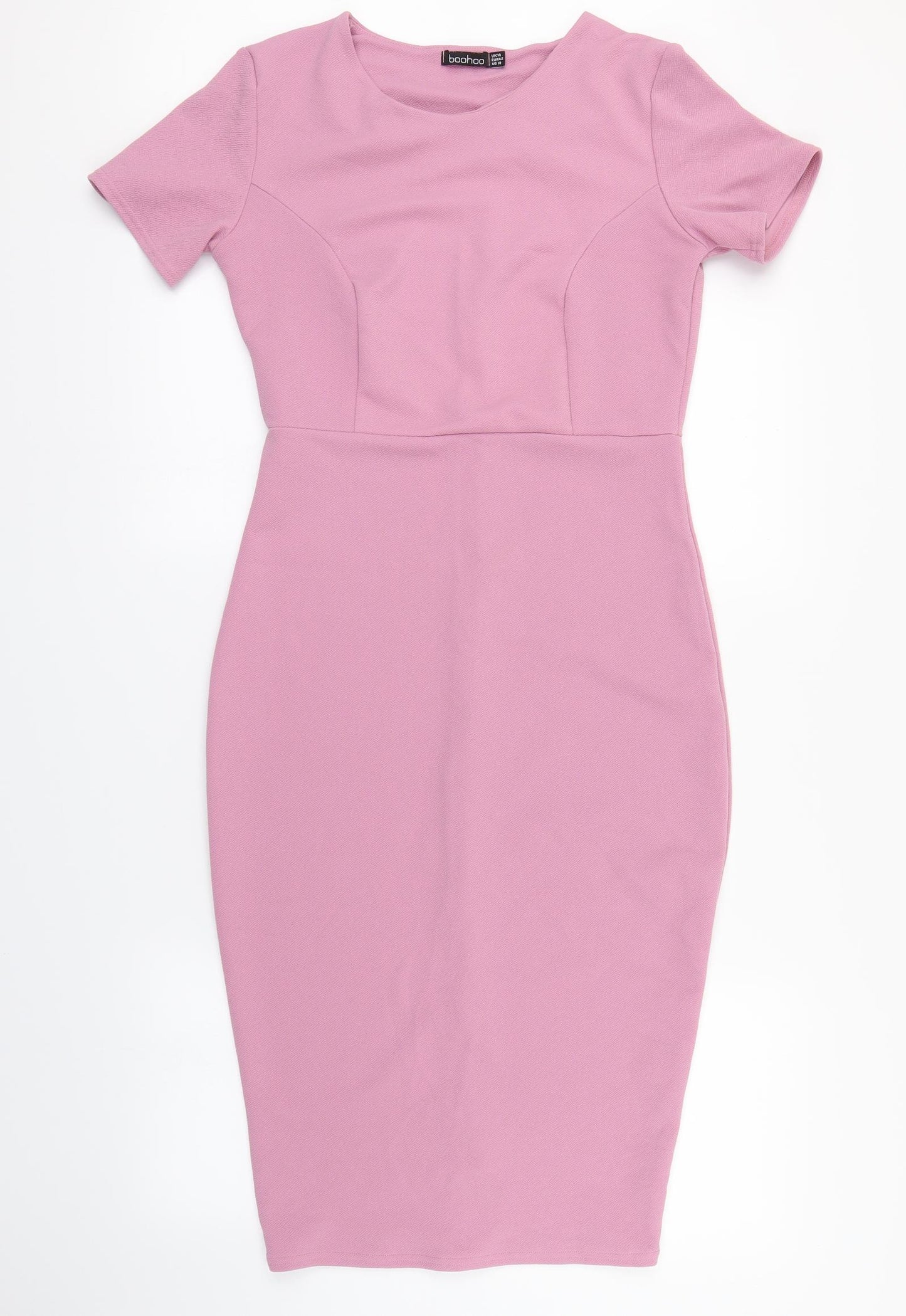 BOHOO Womens Pink   Bodycon  Size 14