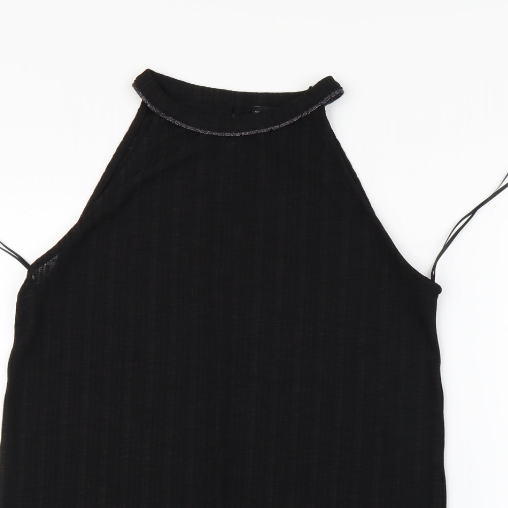 FRF Womens Black   Basic T-Shirt Size 12