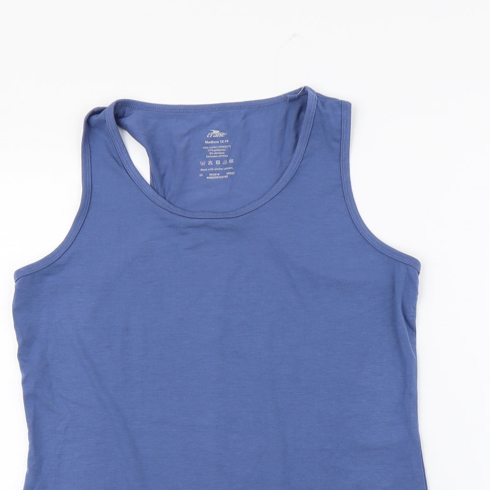 Crane Womens Blue   Basic Tank Size 14