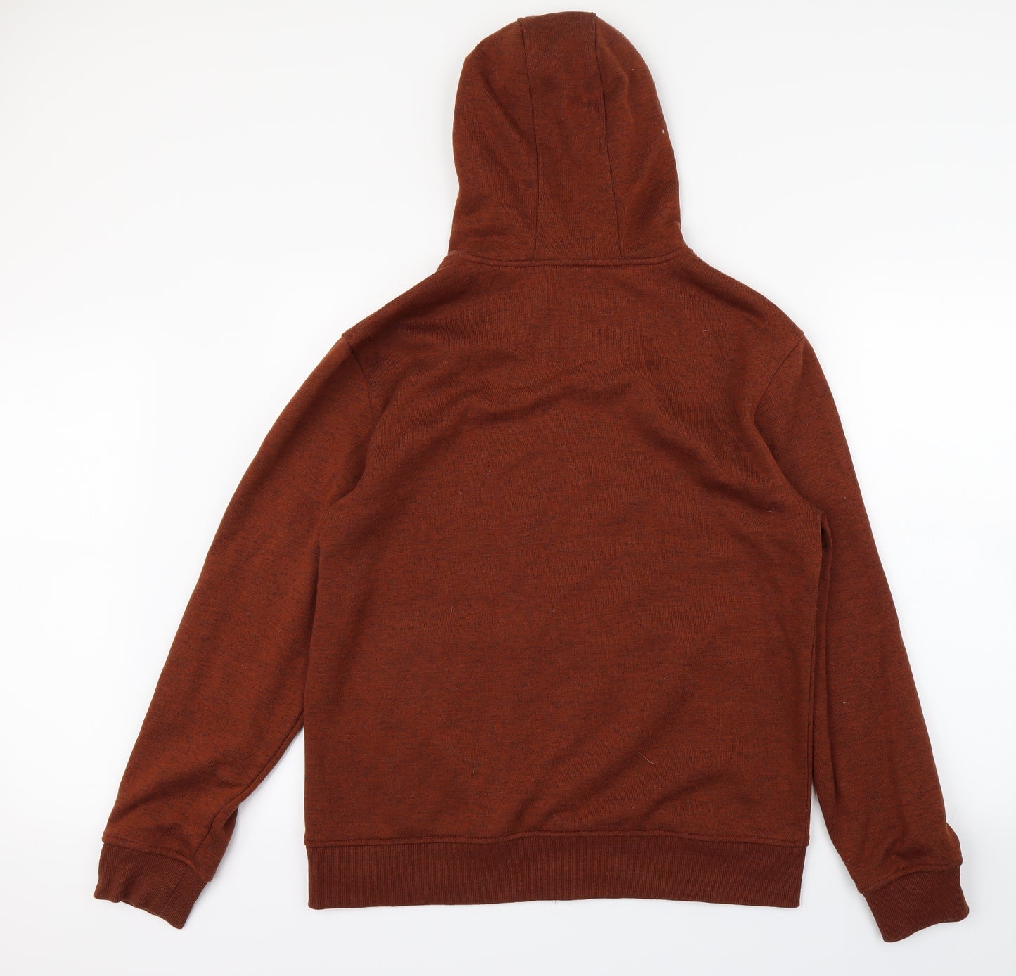 PEACOCK Womens Brown   Full Zip Hoodie Size L