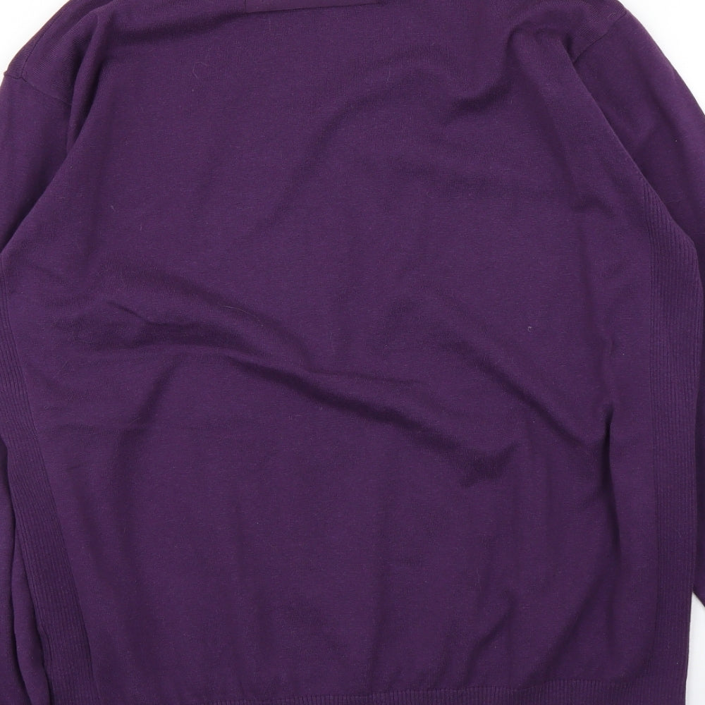 NEXT Mens Purple   Pullover Jumper Size L