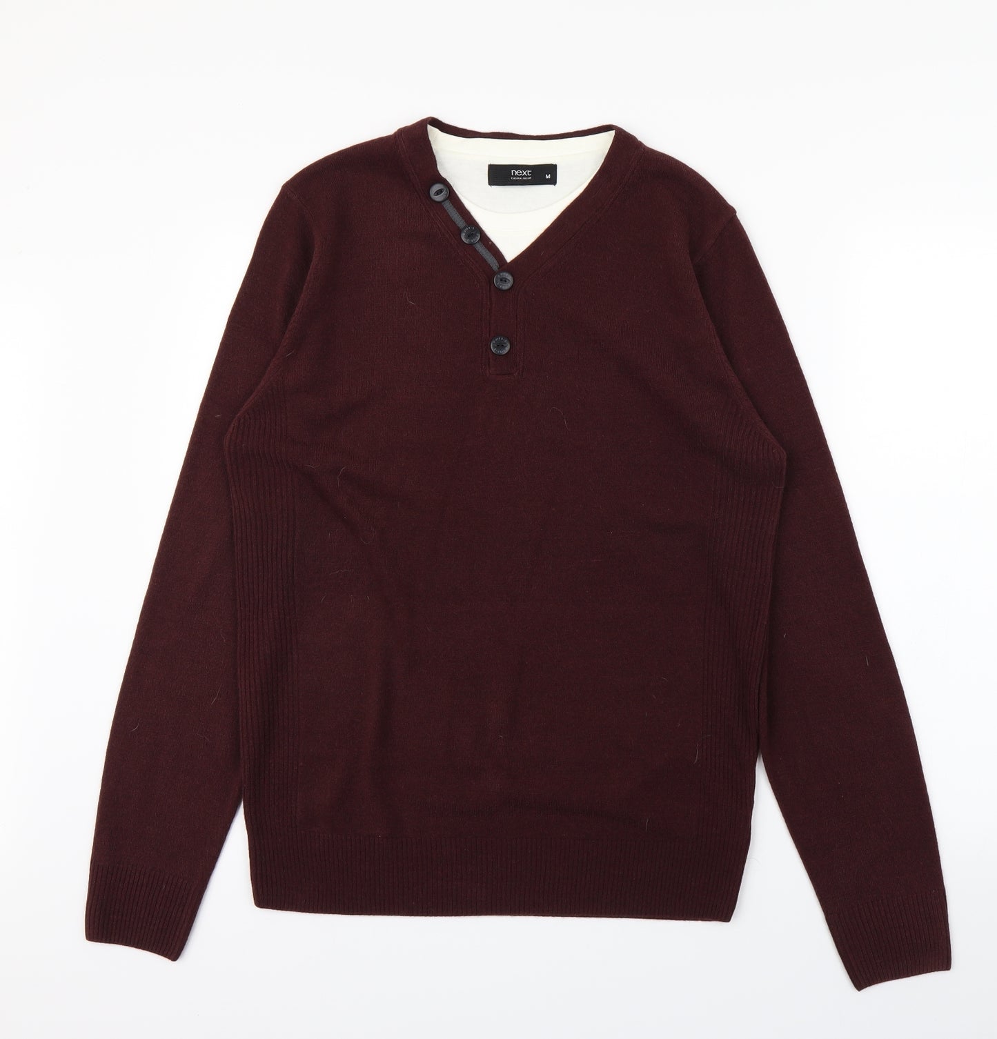 NEXT Mens Purple   Pullover Jumper Size M