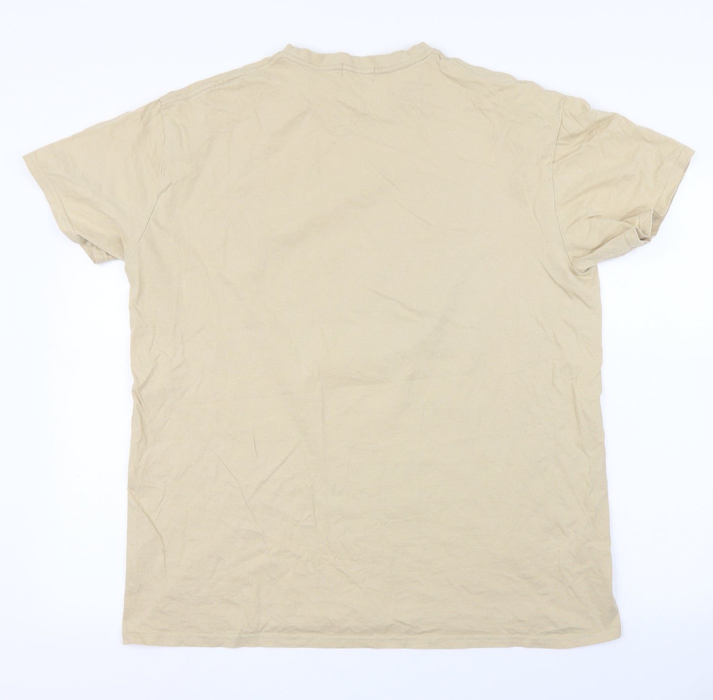 PRETTYLITTLETHING Womens Brown   Basic T-Shirt Size L  - LION