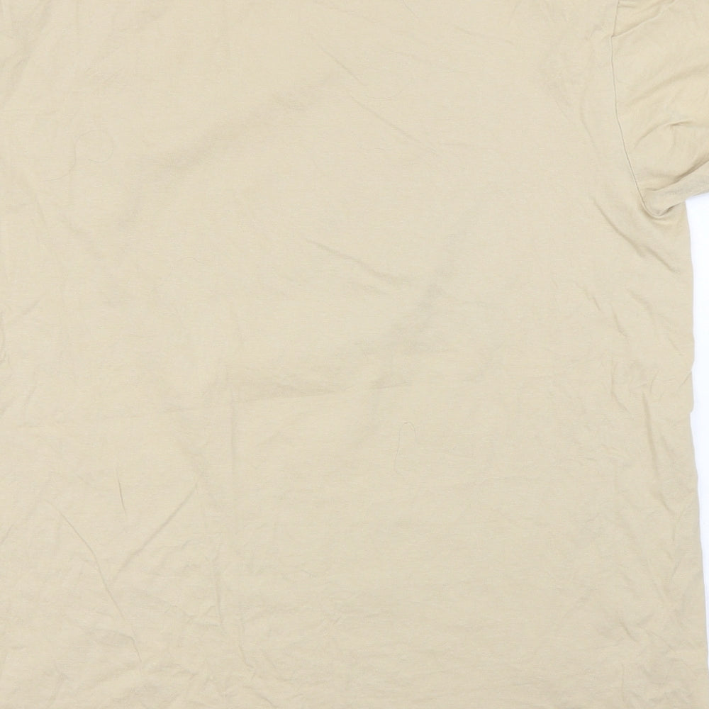 PRETTYLITTLETHING Womens Brown   Basic T-Shirt Size L  - LION