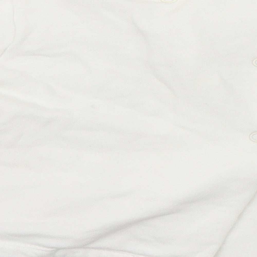 River Island  White   Basic T-Shirt Size 6-9 Months  - rainbow