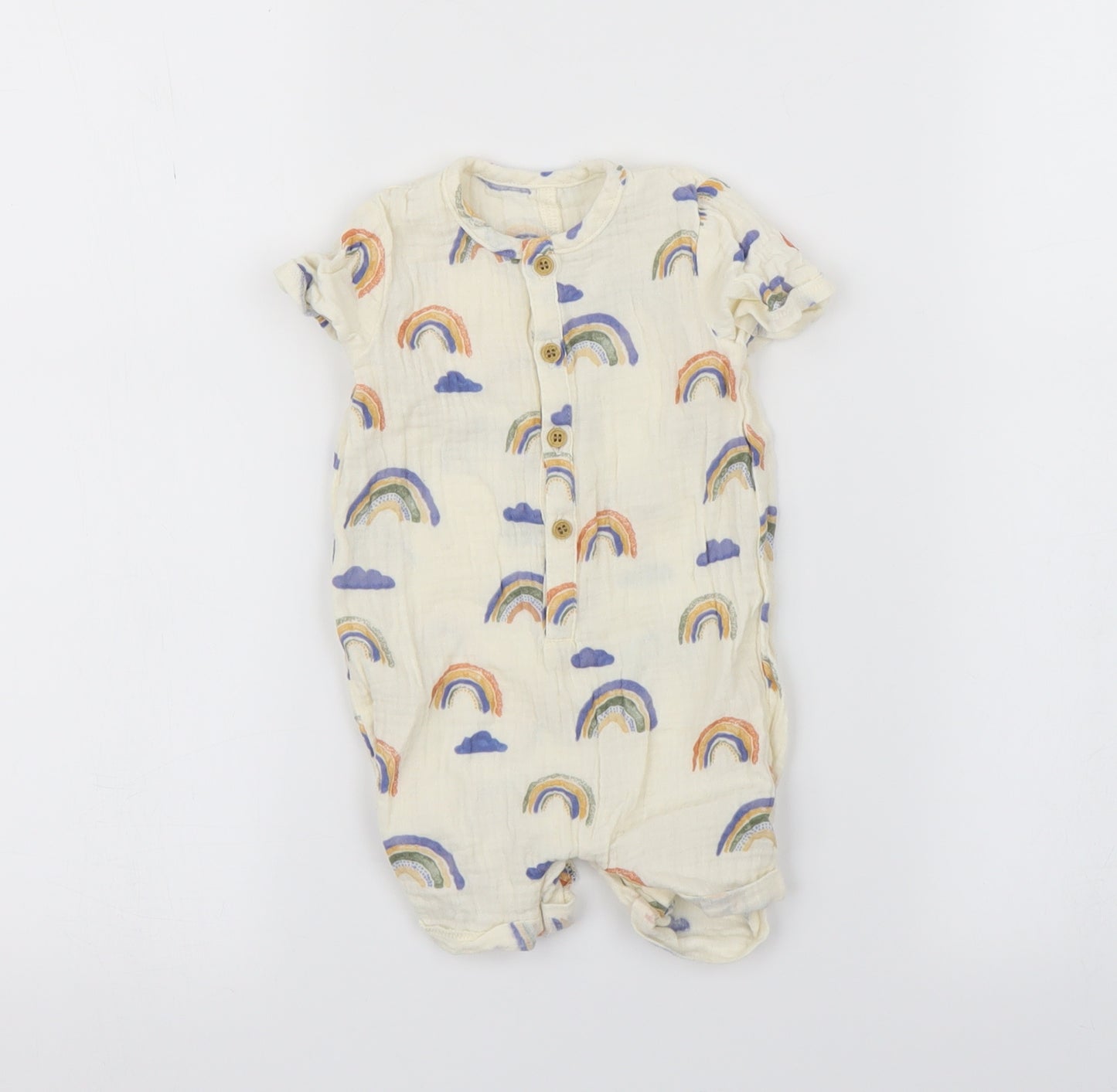 George  White   Catsuit One-Piece Size 3-6 Months  - rainbow
