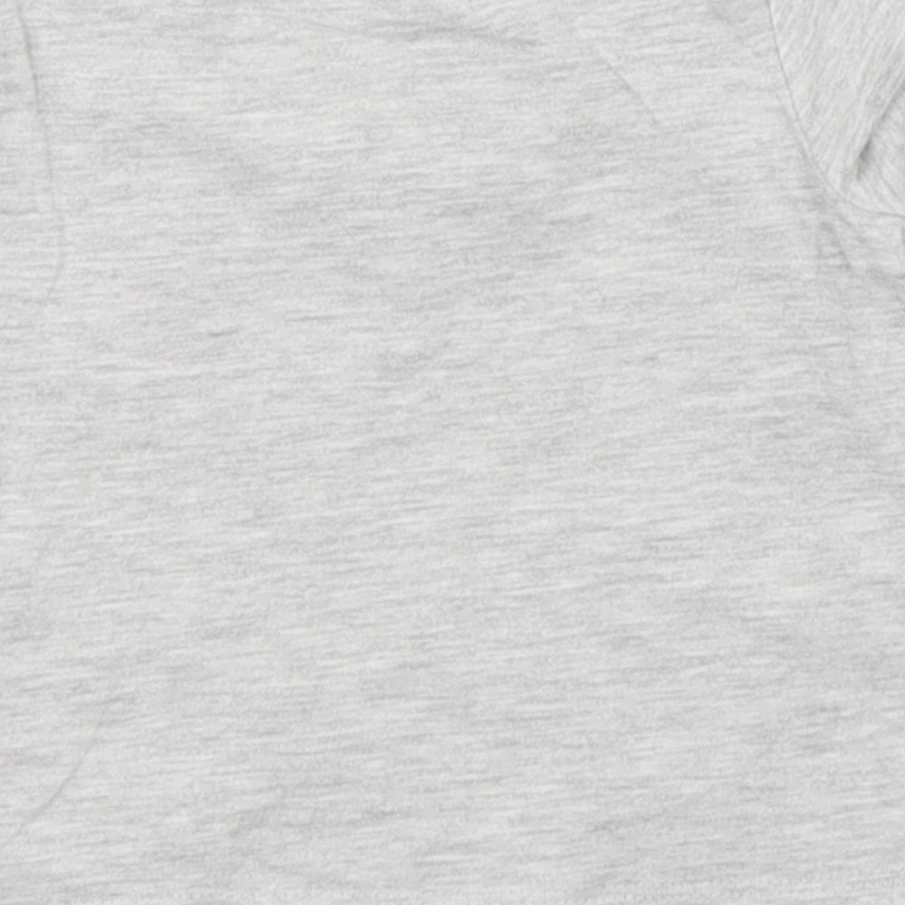 George  Grey Animal Print  Basic T-Shirt Size 3-6 Months  - animal