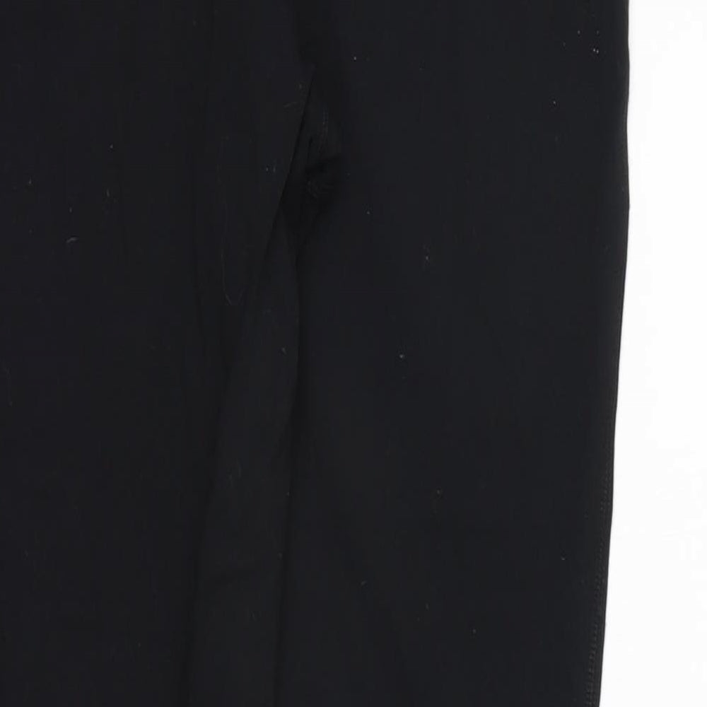 souluxe Womens Black   Capri Leggings Size 14 L26 in