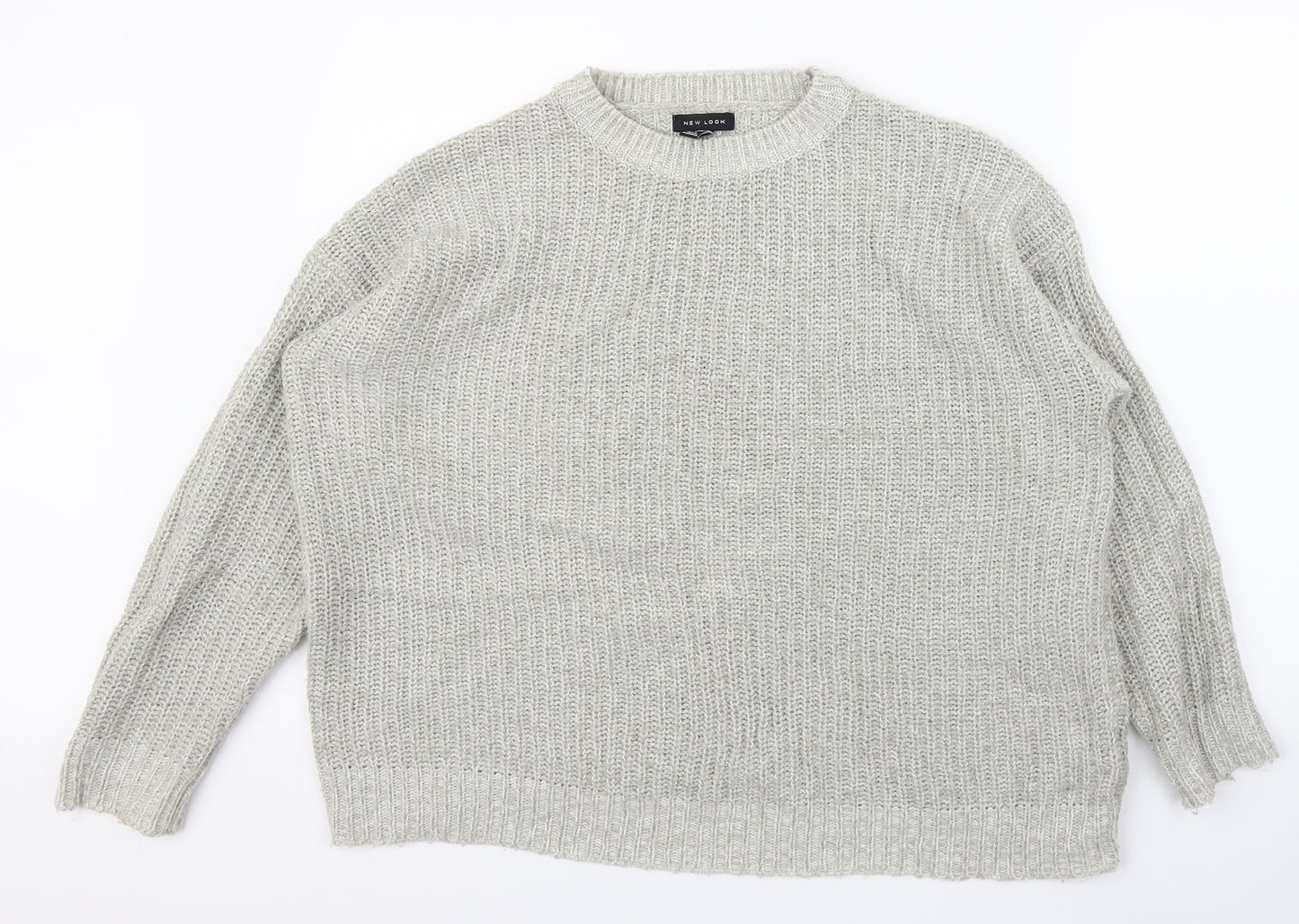 newlook Womens Grey   Pullover Jumper Size M