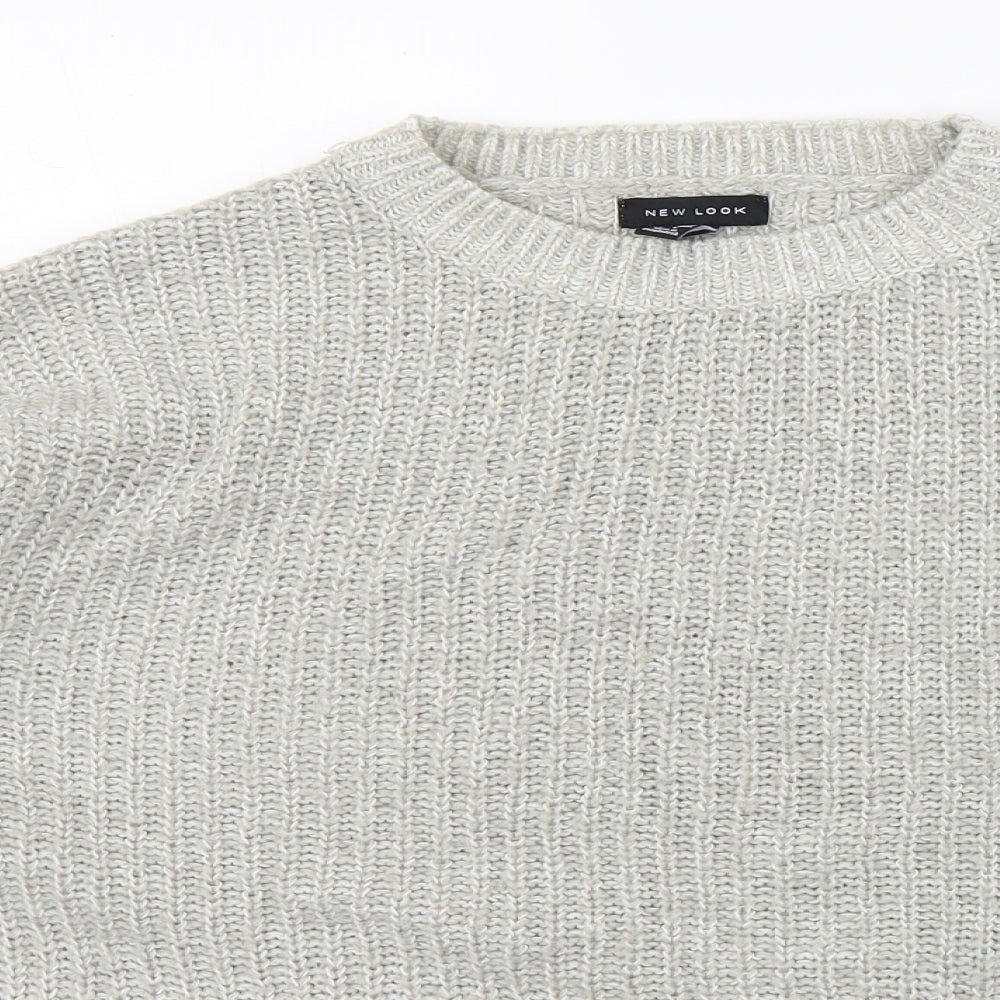 newlook Womens Grey   Pullover Jumper Size M
