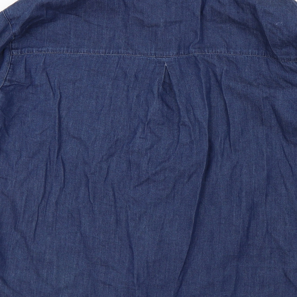 River Island Mens Blue    T-Shirt Size 13